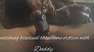 Daddy is playing some bisexual threesomes with his son