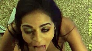 Vienna Black hot girl porn video with hard fucking in a yacht