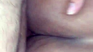 A swollen monster cock fucks a natural tits and big ass