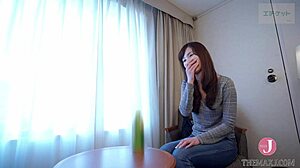 The Masturbating Japanese Wife yuki is intense orgasm