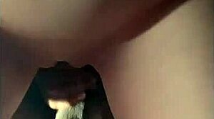 Interracial deepthroat and big black cock action