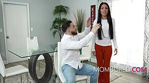 taboo family threesome with Tiffany fox and step brother