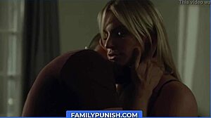 Stepmom punishes her stepdaughter for cheating on her husband