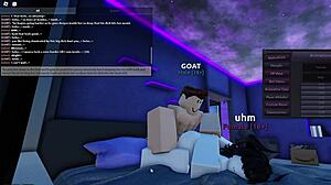 Teenage cartoon characters having intercourse in Roblox - taking it like hentai, manhandling it