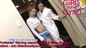 Reality gyno exam with accidental pussy exposure and more